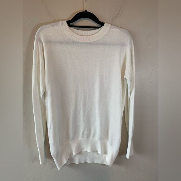 Isaac Mizrahi white sweater size L - Picture 1 of 8